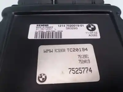 Автозапчасти б/у блок управления двигателем за mini coupe (r58) cooper sd ссылки oem iam 1214752001901 7520019 s118012001l