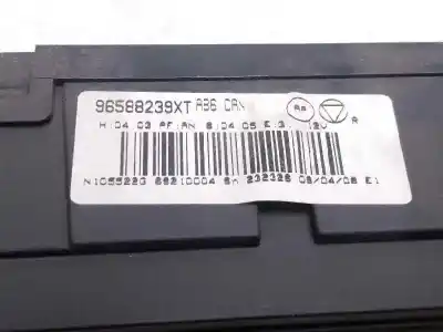 Pezzo di ricambio per auto di seconda mano controllo riscaldamento / aria condizionata per citroen c3 1.4 hdi (68 cv) 1.4 hdi riferimenti oem iam 96588239xt n105522g , 232326 69210004