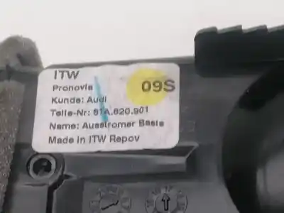 Автозапчастина б/у аераційна решіта для audi q2 (gab) design edition посилання на oem iam 81a820901  