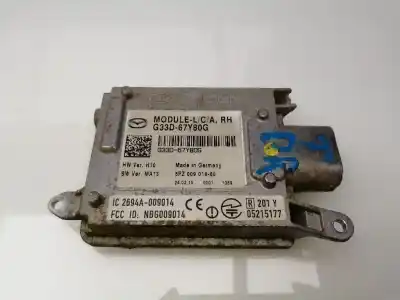 Gebrauchtes Autoersatzteil ELEKTRONISCHES MODUL zum MAZDA CX-7 (ER)  OEM-IAM-Referenzen G33D67Y80G  