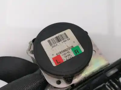 Peça sobressalente para automóvel em segunda mão cinto de segurança traseiro esquerdo por opel astra j (p10) 1.7 cdti (68) referências oem iam 13299302 13251503 616569200b