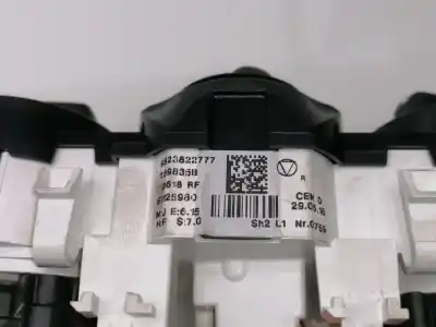 Second-hand car spare part heating / air conditioning control panel for citroen c3 picasso (sh_) 1.6 hdi 115 oem iam references 9823822777  