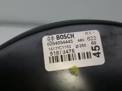 Автозапчастина б/у гальмівний серво для fiat fiorino 1.3 16v jtd cat посилання на oem iam 51878476  0204054445