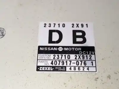 Автозапчастина б/у ебу контролер двигуна для nissan terrano/terrano.ii (r20) 3.0 td cat посилання на oem iam 237102x912 237102x912 407917076