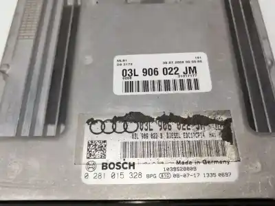 Автозапчасти б/у блок управления двигателем за audi a4 avant (8e) a4 avant 8e ссылки oem iam 03l906022jm  0281015328