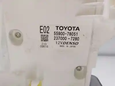 Second-hand car spare part heating / air conditioning control panel for lexus nx * oem iam references 5590078051 2370007280 