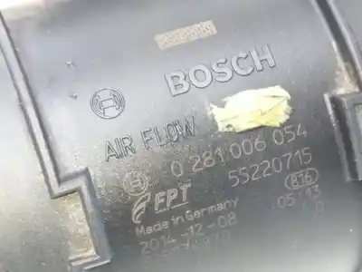 Автозапчасти б/у расходомер воздуха за fiat fiorino 1.3 16v jtd cat ссылки oem iam 55220715  0281006054