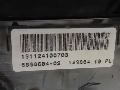 İkinci el araba yedek parçası röle/sigorta kutusu için mini coupe (r58) cooper sd oem iam referansları 191124100703 6900660402 14266410pl
