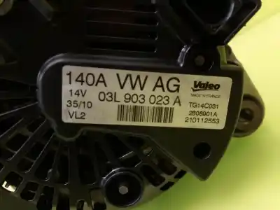 Автозапчастина б/у генератор для audi a3 (8p) 2.0 tdi ambiente посилання на oem iam 03l903023a  
