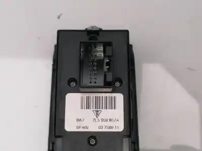 Second-hand car spare part left front power window switch for porsche cayenne (typ 92aa) 4.8 v8 cat oem iam references 7l5959857a  