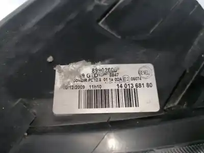 Автозапчастина б/у ліва фара для citroen jumpy (x desde 01/2007) jumpy посилання на oem iam 1401368180  89902605