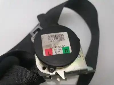 Second-hand car spare part rear left seat belt for opel astra j (p10) 1.7 cdti (68) oem iam references 617472300b  