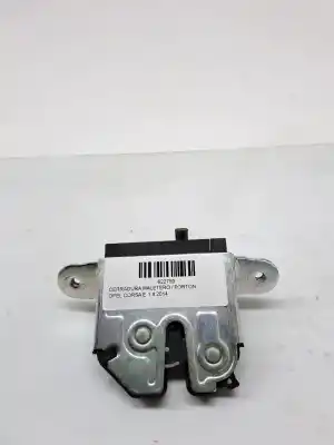 Pezzo di ricambio per auto di seconda mano BAULE / SERRATURA DEL CANCELLO per OPEL CORSA D (S07)  Riferimenti OEM IAM 13481535  