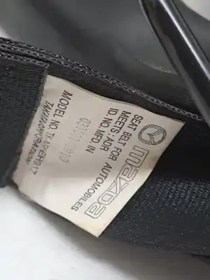 Second-hand car spare part central rear seat belt for mazda cx-7 (er) 2.2 mzr-cd awd (er10a) oem iam references eh6457740a02  