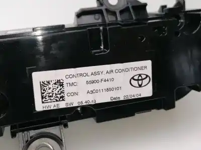 Pièce détachée automobile d'occasion commande de chauffage / climatisation pour toyota c-hr hybrid active références oem iam a3c0111850101  55900f4410