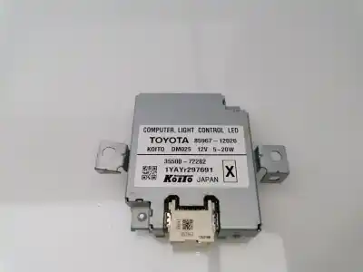 Pièce détachée automobile d'occasion unité de commande d'éclairage pour toyota c-hr hybrid active références oem iam 8596712020