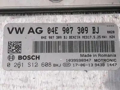 Автозапчасти б/у блок управления двигателем за audi q2 (gab) design edition ссылки oem iam 04e907309bj  04e906027lp