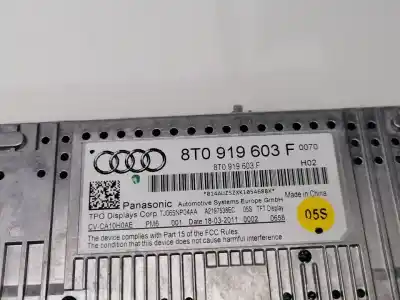 Автозапчастина б/у багатофункційний дисплей для audi a4 avant (8e) a4 avant 8e посилання на oem iam 8t0919603f  