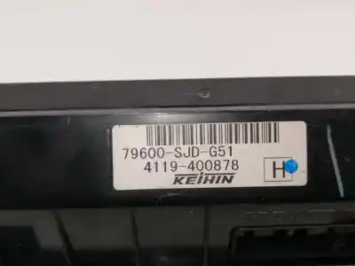 Gebrauchtes Autoersatzteil steuerung der heizung / klimaanlage zum honda fr-v (be) 2.0 executive oem-iam-referenzen 79600sjdg51 4119400878 79620sjdg512m1
