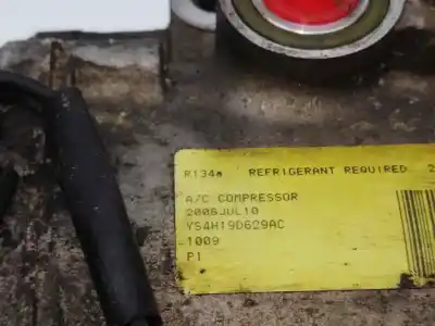 Pezzo di ricambio per auto di seconda mano compressore aria condizionata per ford transit connect (tc7) 1.8 tdci cat riferimenti oem iam 1828202  ys4h19d629ac
