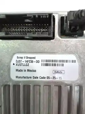 Second-hand car spare part multifunction display for ford grand c-max 1.0 ecoboost cat oem iam references 5315865  dj5t14f239dd