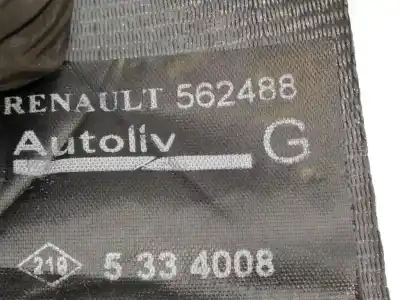 Автозапчасти б/у задний левый ремень безопасности за renault megane ii sedán (lm0/1_) 1.9 dci (lm0g lm1g lm2c) ссылки oem iam 8200562488 5334008 
