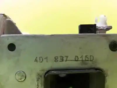 Peça sobressalente para automóvel em segunda mão fechadura da porta dianteira direita por audi a4 b5 avant (8d5) 2.5 tdi referências oem iam 4d1837016d  