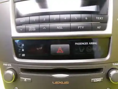 Second-hand car spare part audio system / radio cd for lexus is 200 (ds2/is2) d-cat oem iam references 8401053630  8612053b00