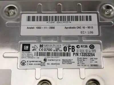 Pièce détachée automobile d'occasion module électronique pour opel astra j (p10) 1.7 cdti (68) références oem iam 13353284  