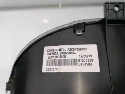 Second-hand car spare part dashboard for mitsubishi eclipse cross intro edition 2wd oem iam references 8100c859  a3c01258401