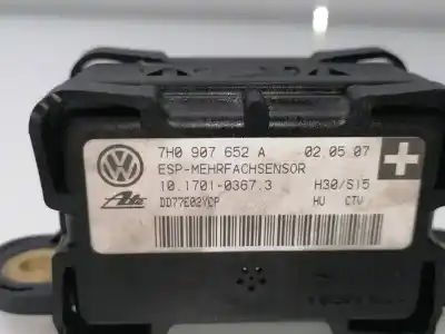 Автозапчастина б/у електронний модуль для porsche cayenne (typ 92aa) 4.8 v8 cat посилання на oem iam 7h0907652a  