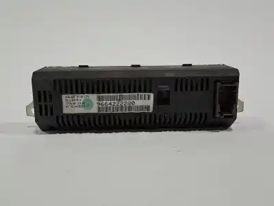 Pezzo di ricambio per auto di seconda mano display multifunzione per citroen jumpy hdi 90 27 l1h1 furg. riferimenti oem iam 9664222280 6155ch 281214888a