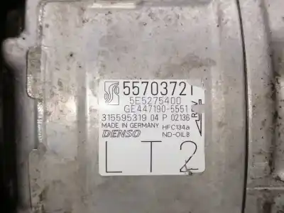 Pezzo di ricambio per auto di seconda mano compressore aria condizionata per opel corsa d 1.3 16v cdti riferimenti oem iam 55703821 ge4471905551 4471905551
