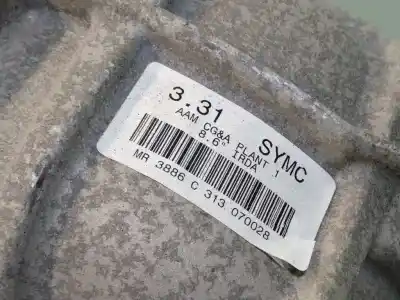 Автозапчастина б/у задній диференціал для ssangyong kyron manual посилання на oem iam 4310009000 c313070028 mr3886