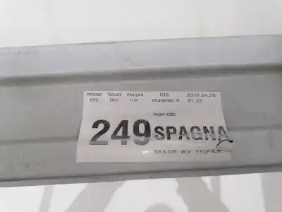 Second-hand car spare part rear bumper reinforcement for fiat fiorino 1.3 16v jtd cat oem iam references 51925535  