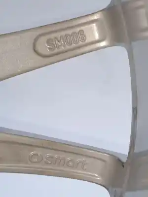 Recambio de automóvil de segunda mano de llanta para smart fortwo cabrio 1.0 cat referencias oem iam a4514010402 a4514010402004 a4514010402ca4l