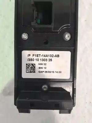 Second-hand car spare part left front power window switch for ford kuga (cbs) 2.0 tdci cat oem iam references 2029540  f1et14a132ac