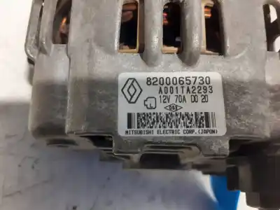 Автозапчастина б/у генератор для renault clio ii fase ii (b/cb0) 1.2 посилання на oem iam 8200065730 a001ta2293 8200065730