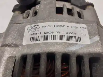 Автозапчасти б/у генератор за ford focus c-max (cap) 1.6 tdci cat ссылки oem iam 1708472 3n1110300ac a115im105a