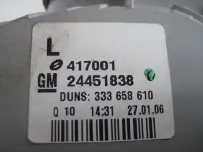 Автозапчастина б/у лівий ход ліхар для opel astra h gtc (a04) 1.7 cdti (l08) посилання на oem iam 417001  417001