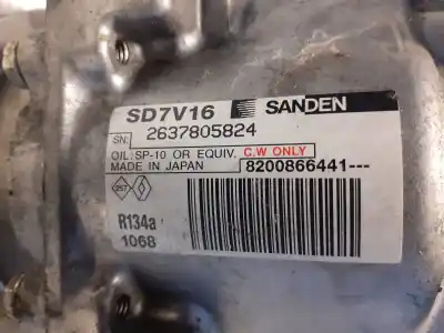 Автозапчастина б/у компресор кондиционера для dacia sandero 1.0 12v cat посилання на oem iam 8200866441 8200866441 8200866441