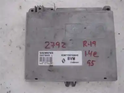 Автозапчасти б/у блок управления двигателем за renault 19 (b/c/l53) r 19 b53 ссылки oem iam 7700749946