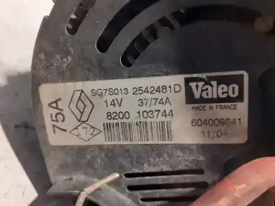 Автозапчастина б/у генератор для renault clio ii fase ii (b/cb0) 1.2 посилання на oem iam 8200103744  8200103744