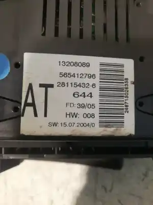 Peça sobressalente para automóvel em segunda mão display gps / multimídia por opel astra h gtc (a04) 1.7 cdti (l08) referências oem iam 13208089  13208089