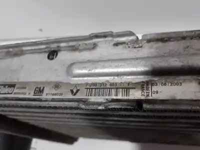 Second-hand car spare part intercooler for renault master ii phase 2 combi 3.0 dci diesel cat (zd3) oem iam references 91166035 868926q 91166035