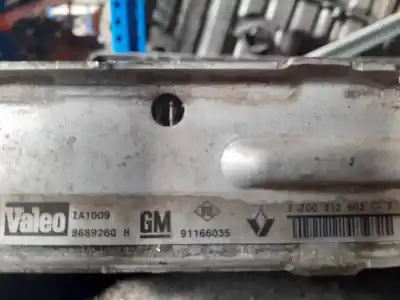 Second-hand car spare part intercooler for renault master ii phase 2 combi 3.0 dci diesel cat (zd3) oem iam references 91166035 868926q 91166035