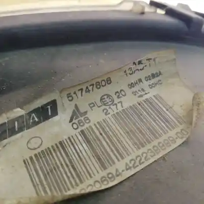Автозапчасти б/у правая фара за fiat idea (135) (2004->) 1.3 jtd ссылки oem iam 51747606  51747606