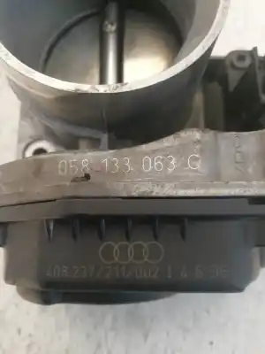 Peça sobressalente para automóvel em segunda mão borboleta de admissão por audi a4 b5 avant (8d5) 2.5 tdi referências oem iam 058133063c  058133063c