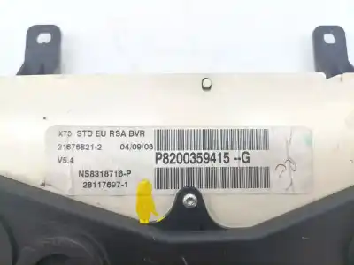 Автозапчастина б/у панель інструментів для renault master ii phase 2 combi 3.0 dci diesel cat (zd3) посилання на oem iam   