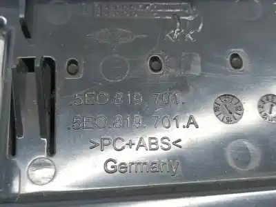 Автозапчастина б/у аераційна решіта для skoda octavia combi (5e5) 1.6 tdi dpf посилання на oem iam 5e0819701, 5eo819701a 5eo819701a 5e0819701a